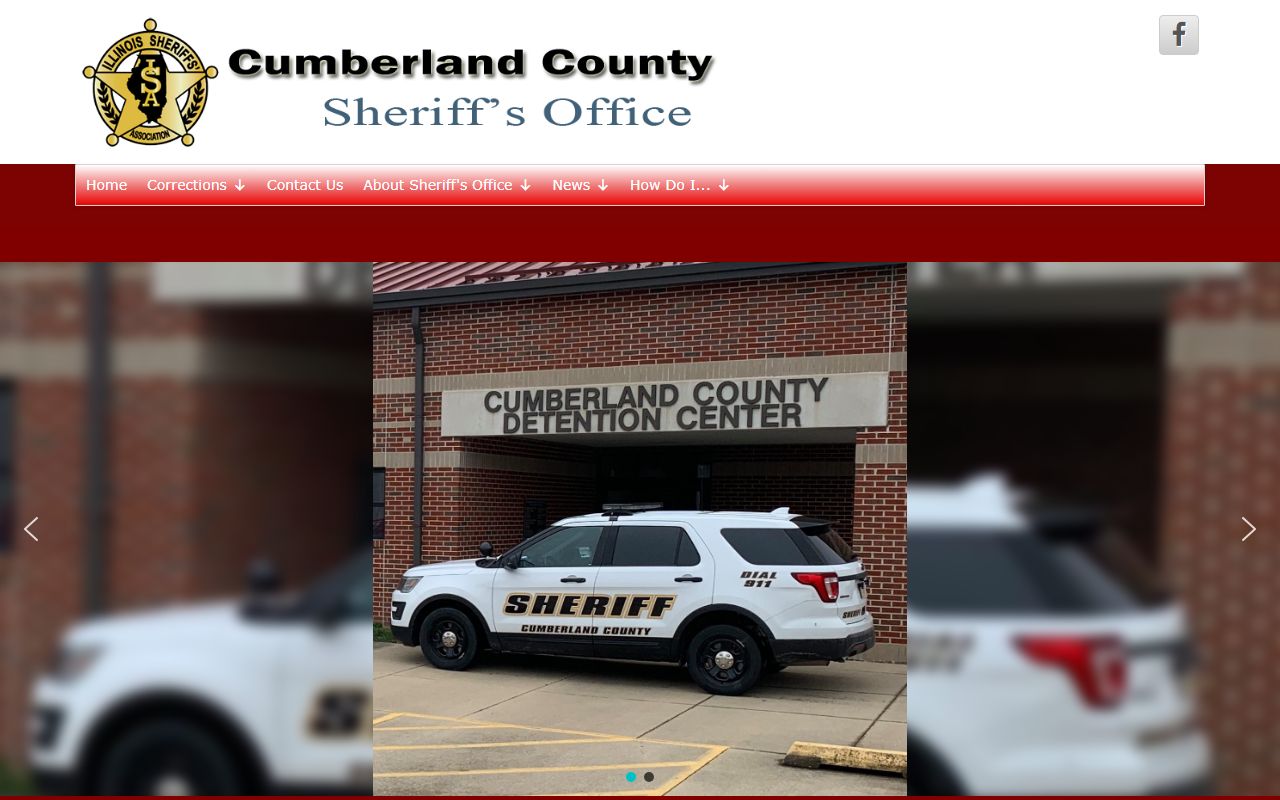 Cumberland County Sheriff website for recent arrests and jail information