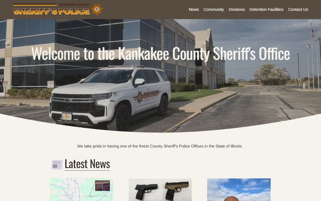 Kankakee County recent arrests sheriff website