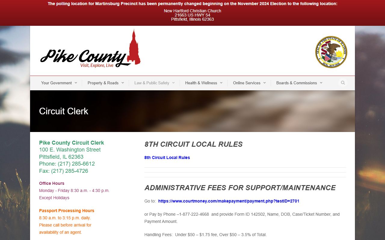 Pike County Circuit Clerk court records for recent arrests