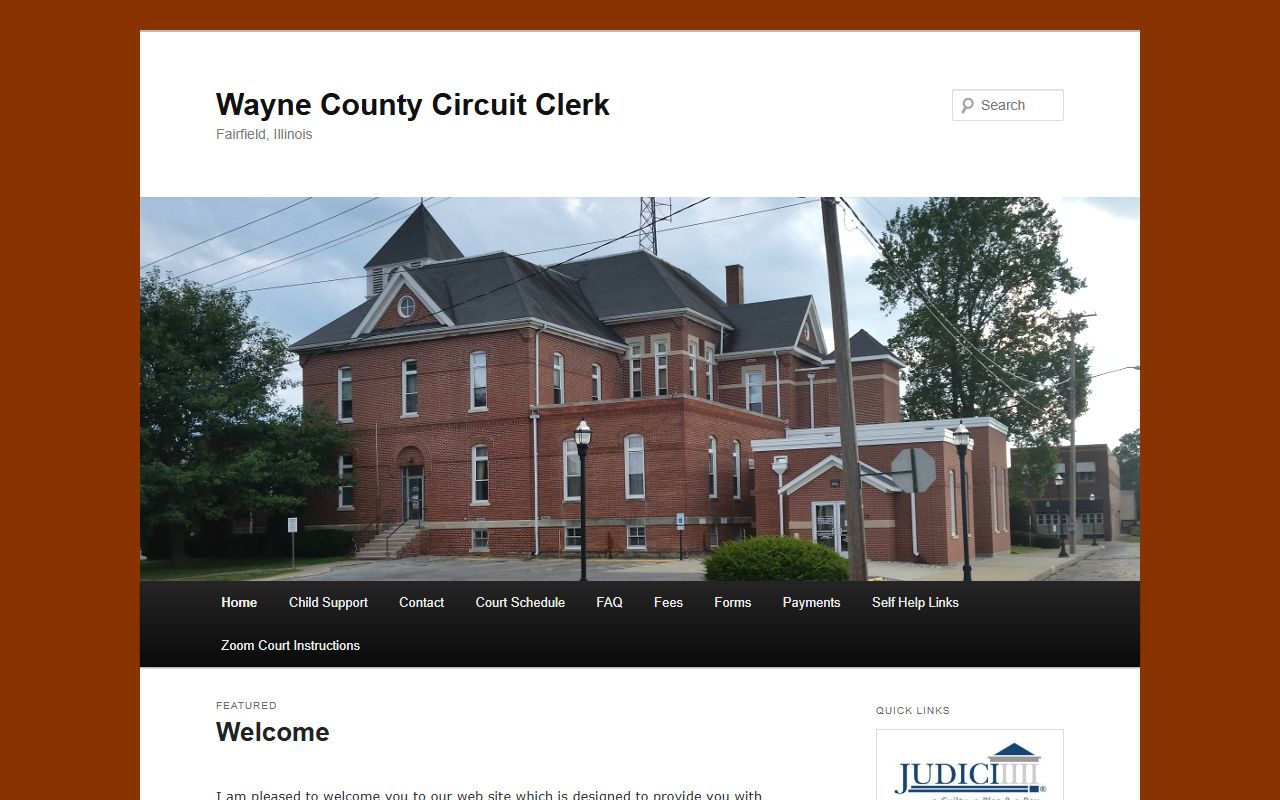 Wayne County Circuit Clerk website for criminal case records